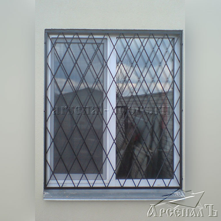 Сварные решетки на окна с установкой Красногорск (Арт 00105)