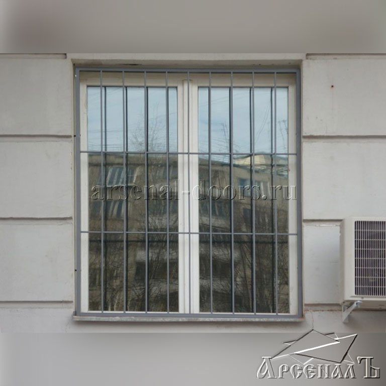 Недорогие надежные металлические решетки на окна